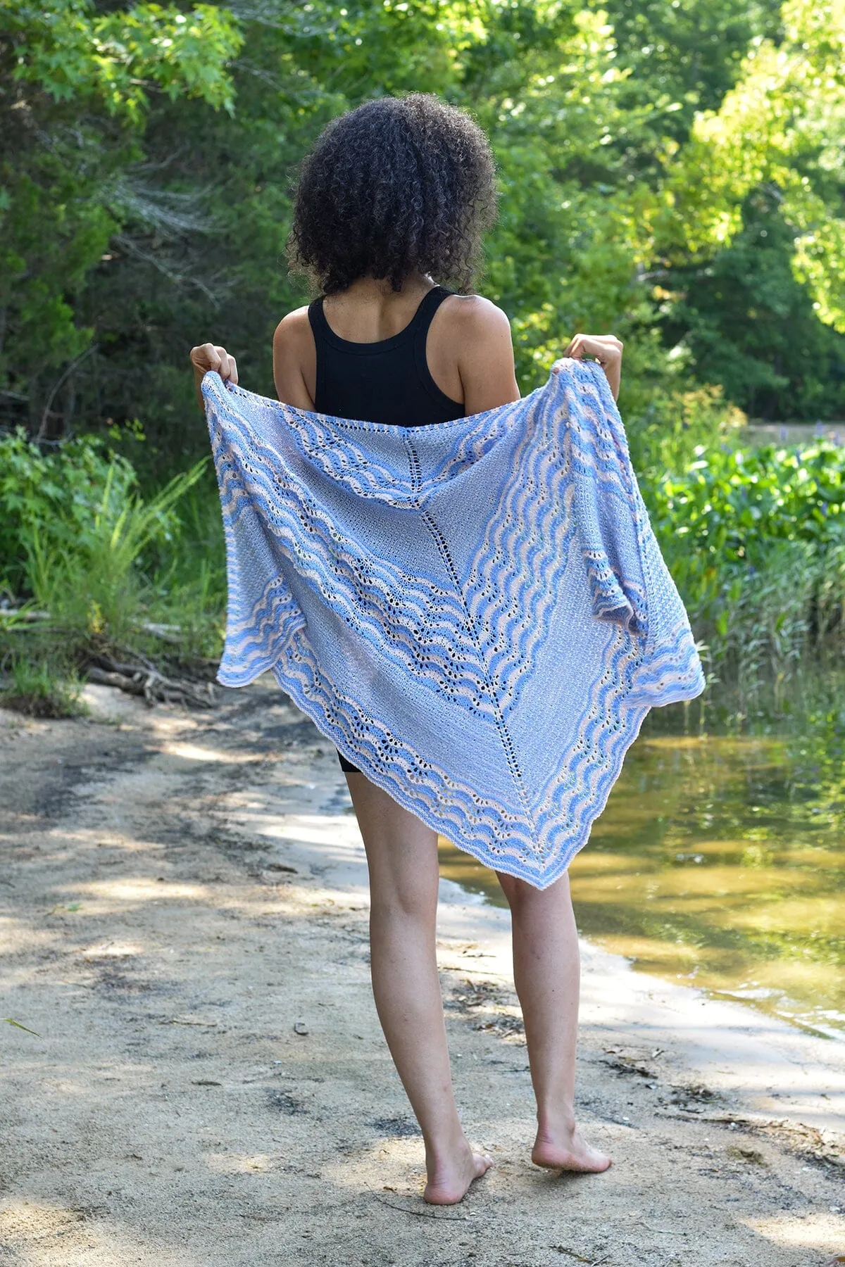 Lavender Mist Shawl