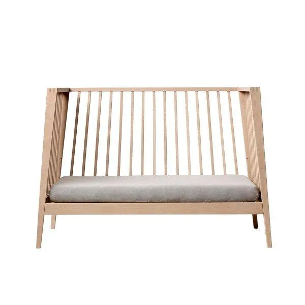 Leander Linea Cot with Mattress