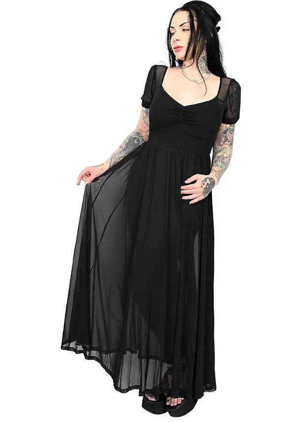 Lily | MESH MAXI DRESS