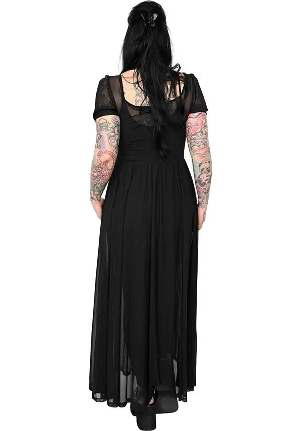 Lily | MESH MAXI DRESS