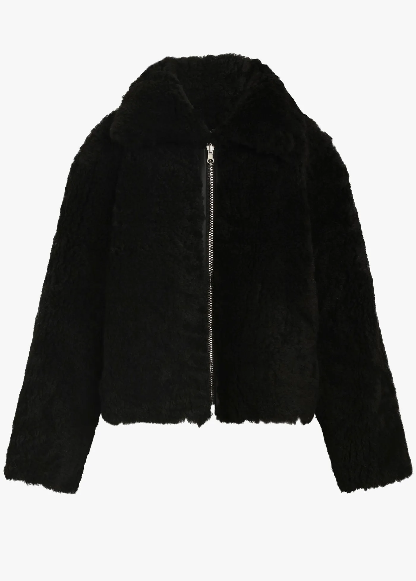 LISA REVERSIBLE SHEARLING LEATHER JACKET