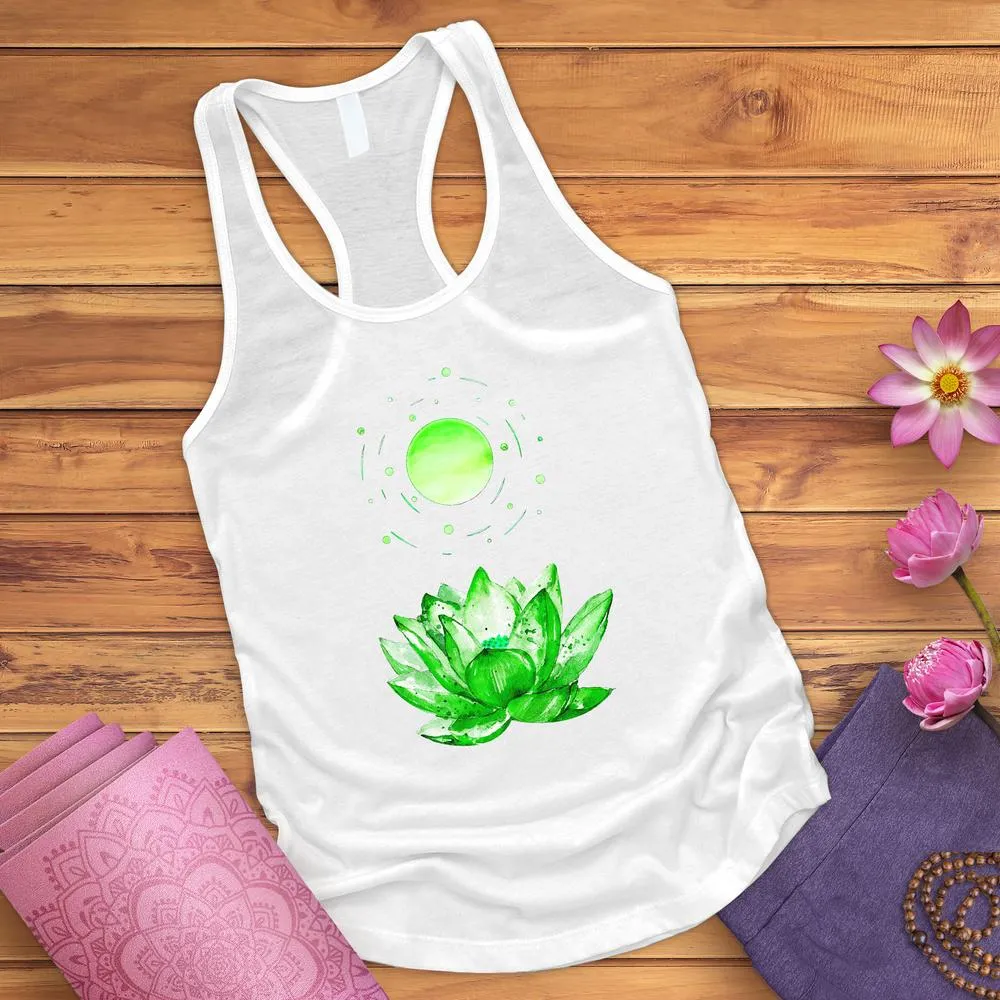 Lotus In Orbit Tank Top