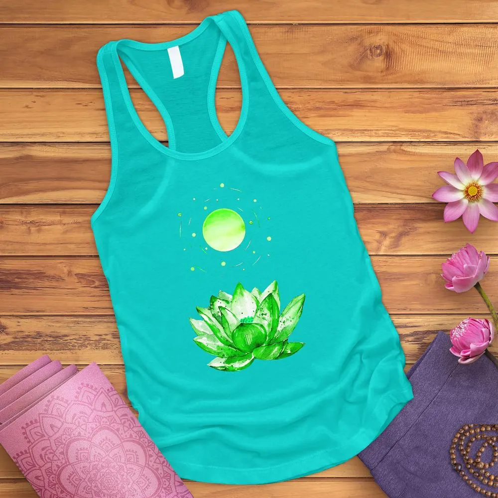 Lotus In Orbit Tank Top