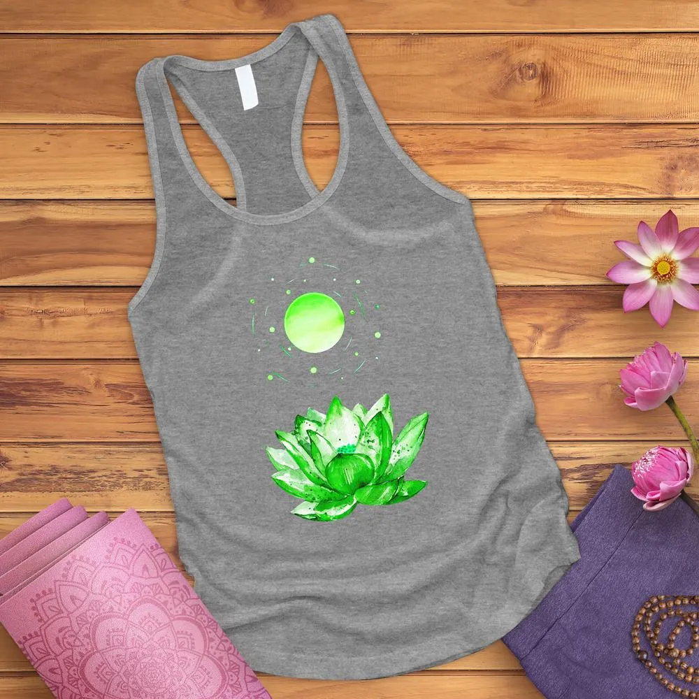 Lotus In Orbit Tank Top