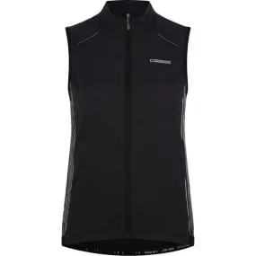 Madison Stellar Reflective windproof women's gilet; black - size 10