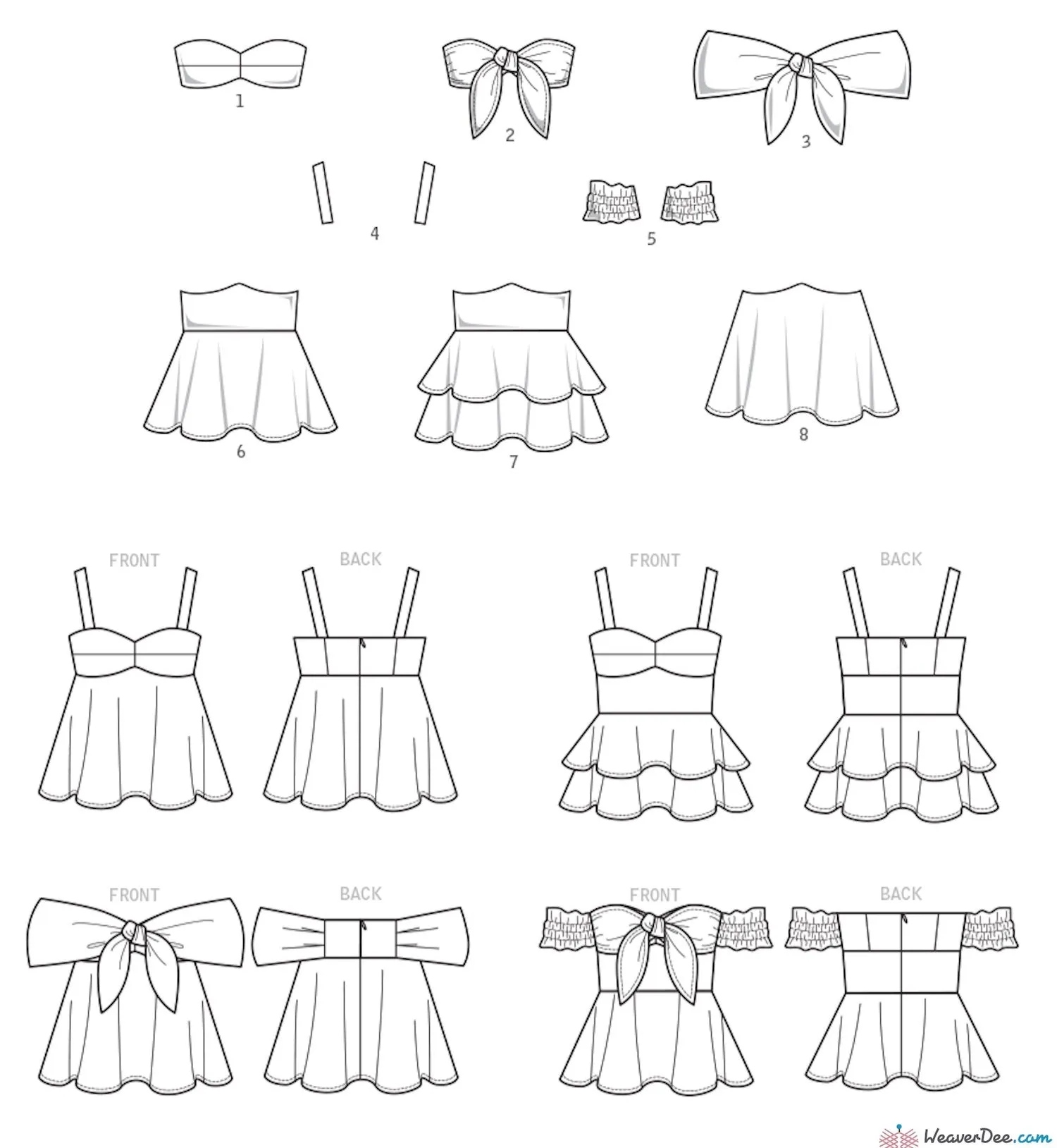 McCall's Pattern M7752 Misses' Tops