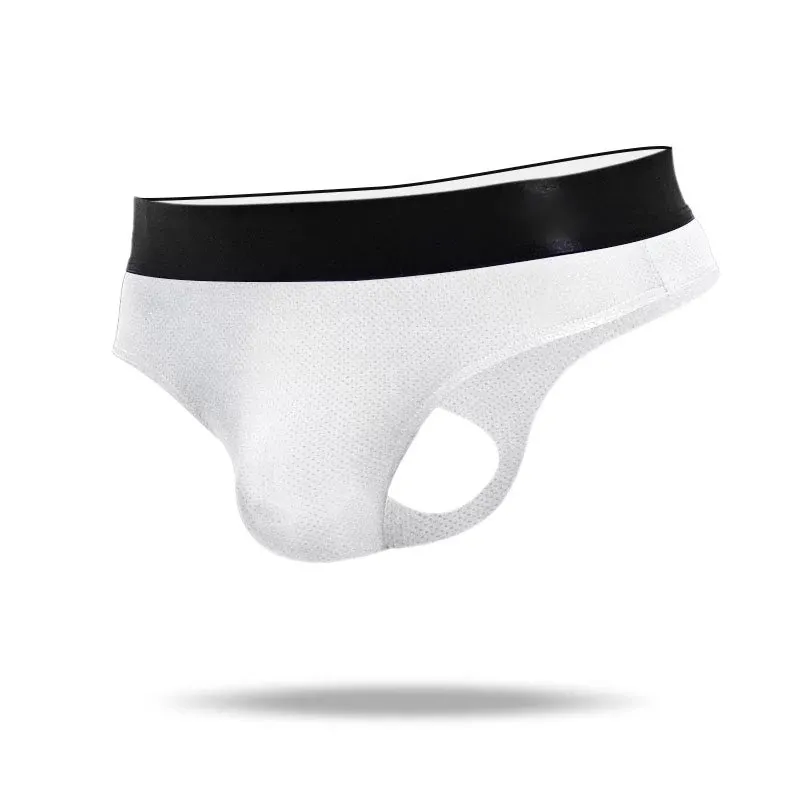 Mesh Style Ice Silk Cool Comfortable Men's Thong