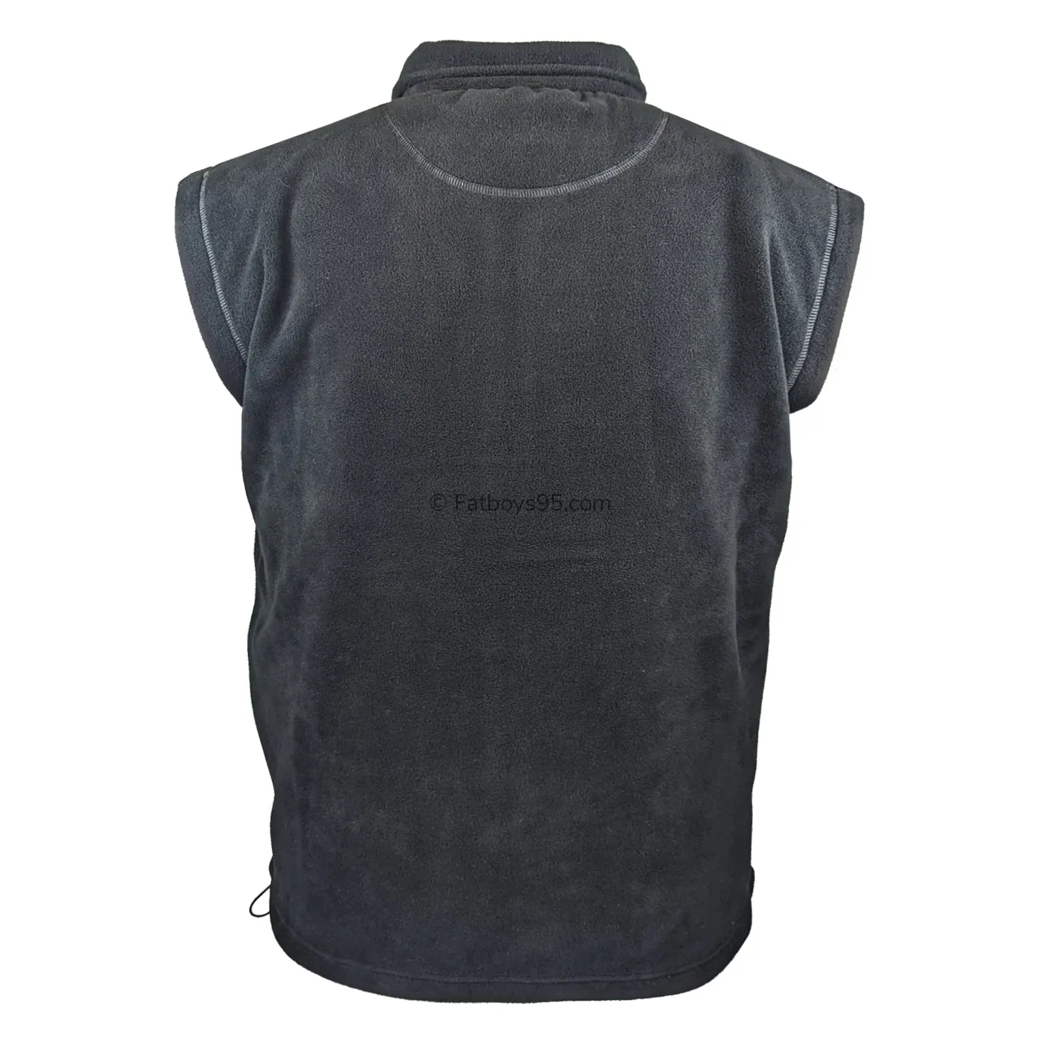 Metaphor Full Zip Sleeveless Fleece - 01550 - Black