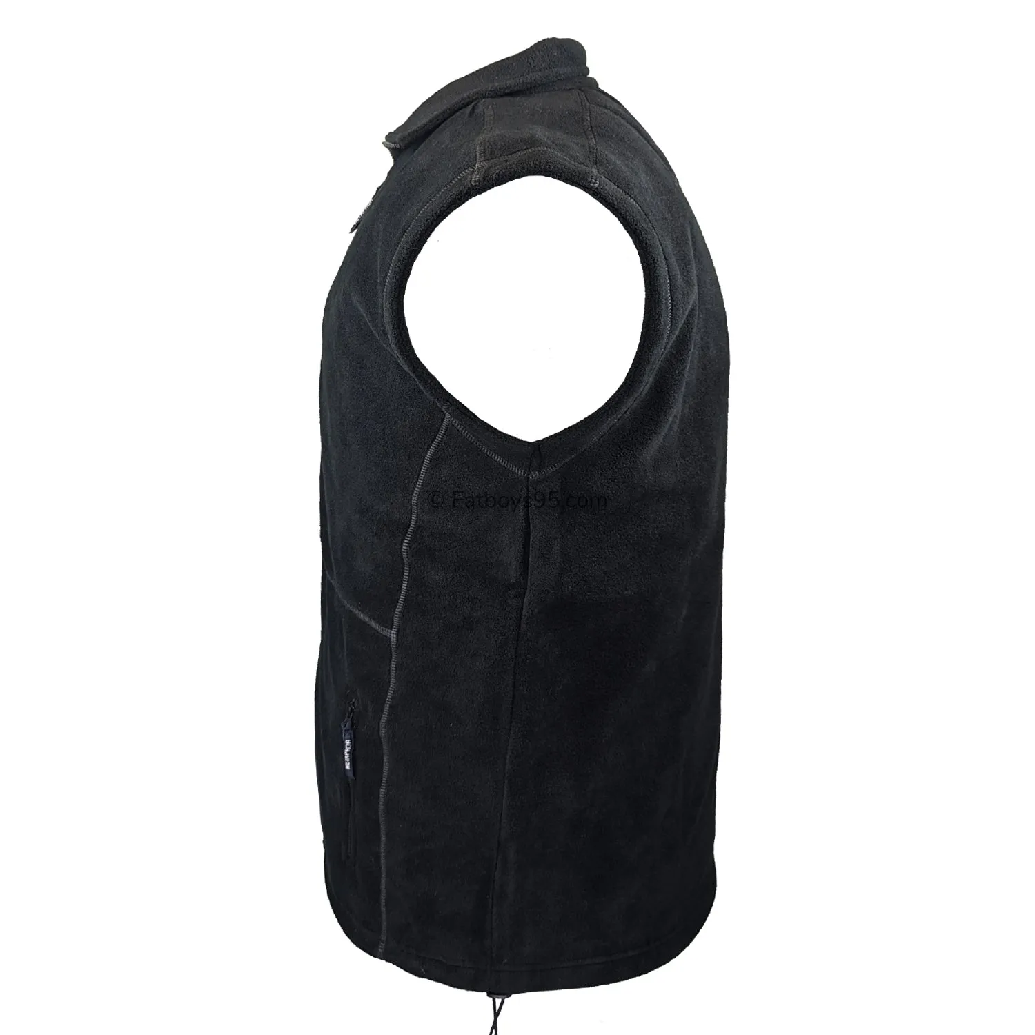 Metaphor Full Zip Sleeveless Fleece - 01550 - Black