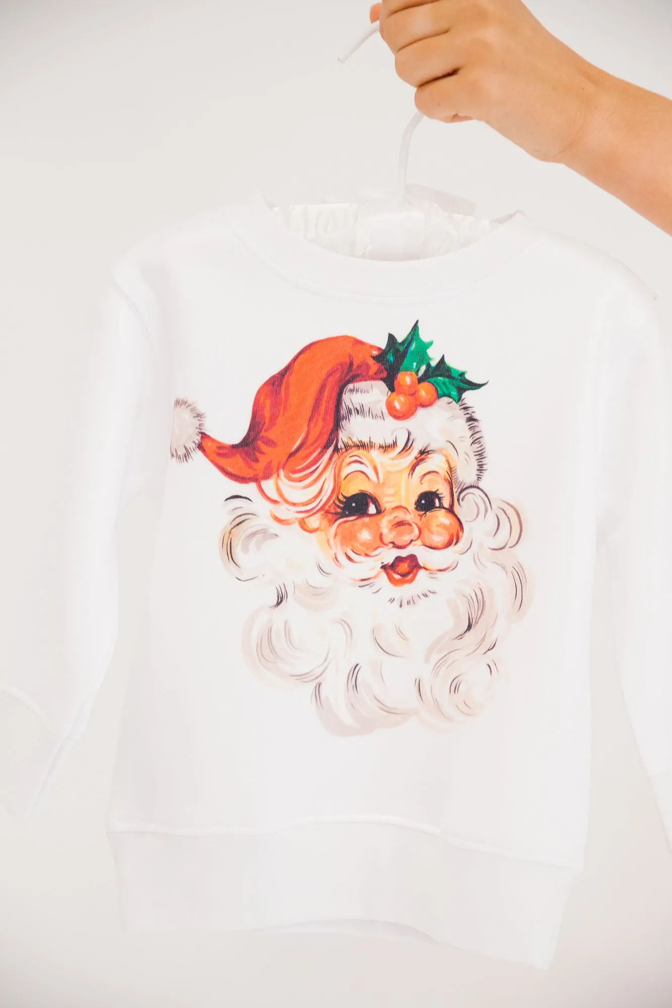 MINI KIDS JOLLY SANTA MISTLETOE PULLOVER