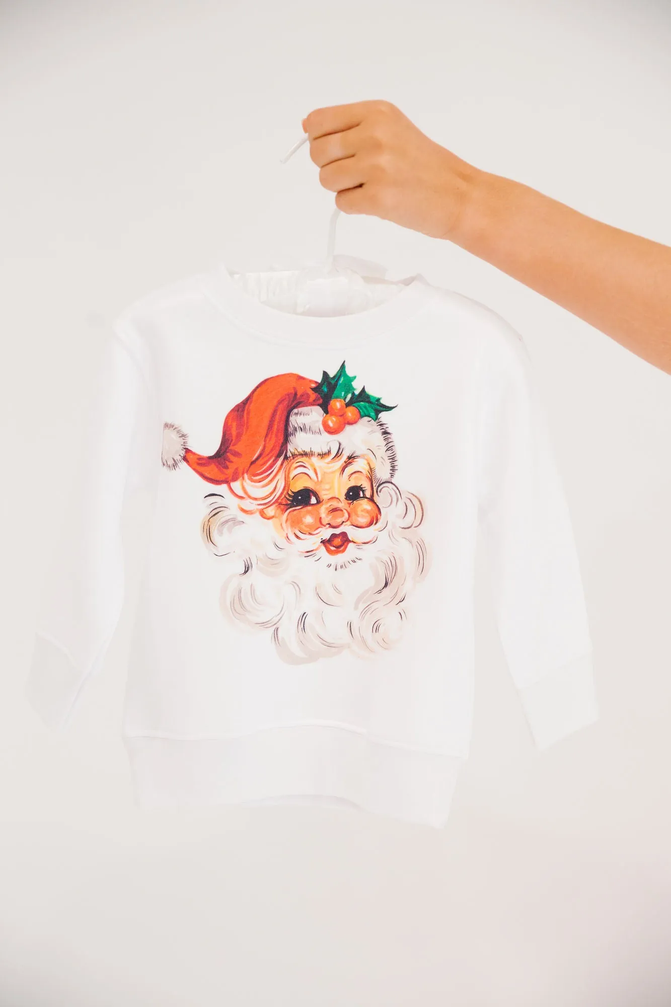 MINI KIDS JOLLY SANTA MISTLETOE PULLOVER