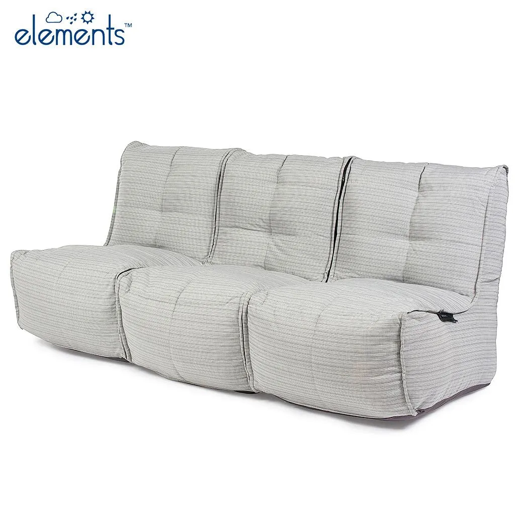 Mod 3 Movie Couch – Silverline (UV Grade AA )