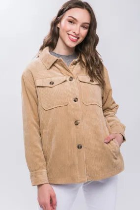 Montana Corduroy Jacket - Beige