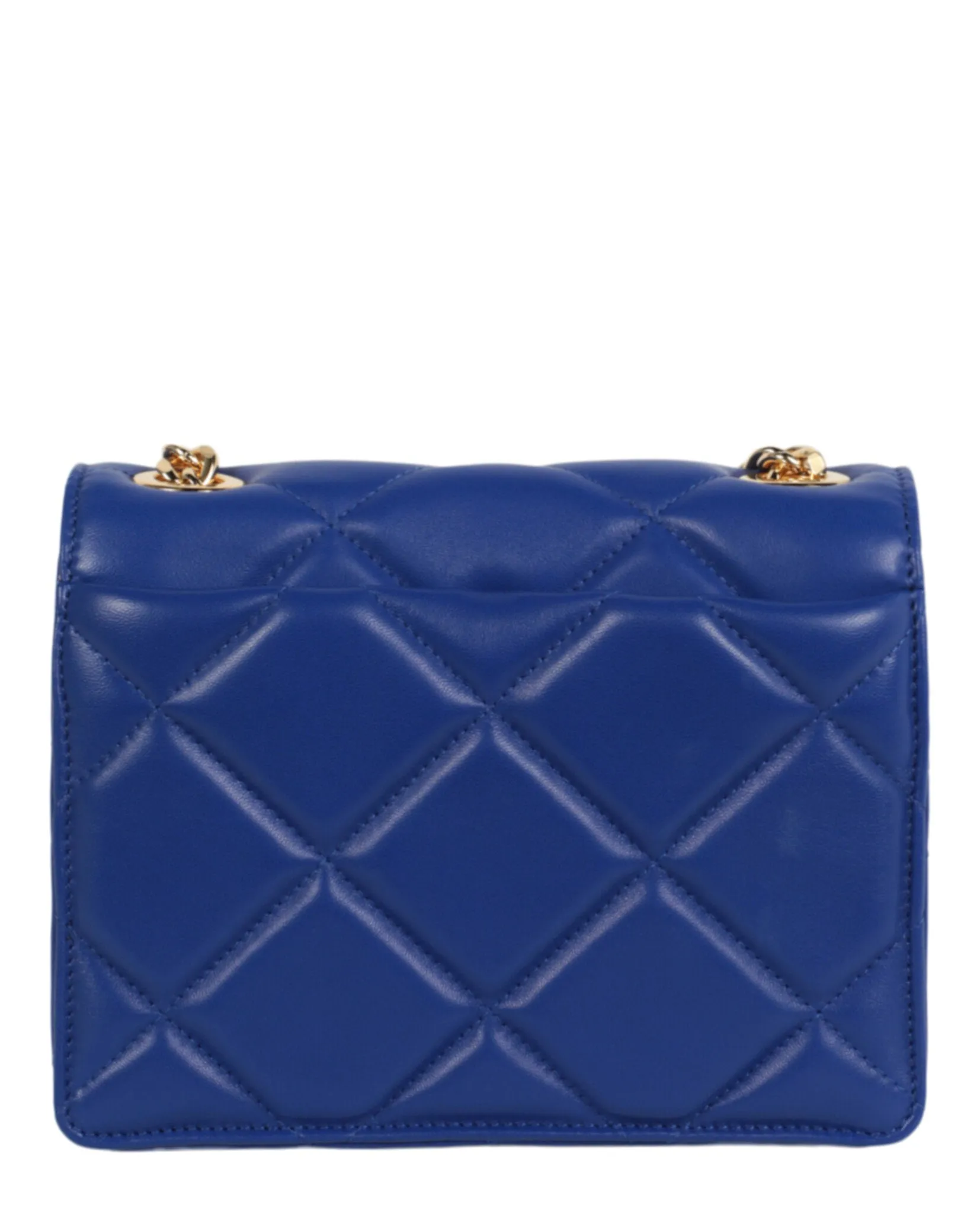 Moschino Heart Studs Quilted Crossbody Bag