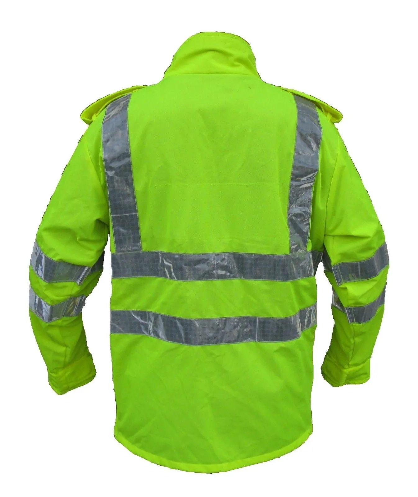 New Hi Viz Vis Lightweight Reflective Traffic Overcoat Walking Recovery LW03N