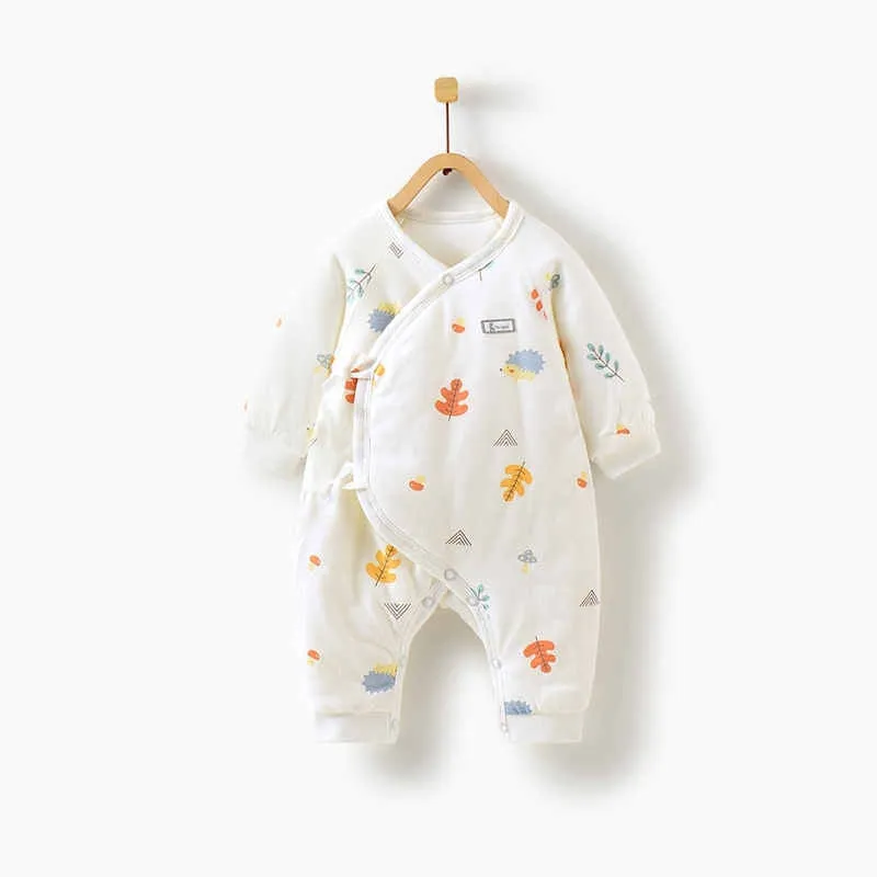 Newborn Baby Thick Cotton Jumpsuit