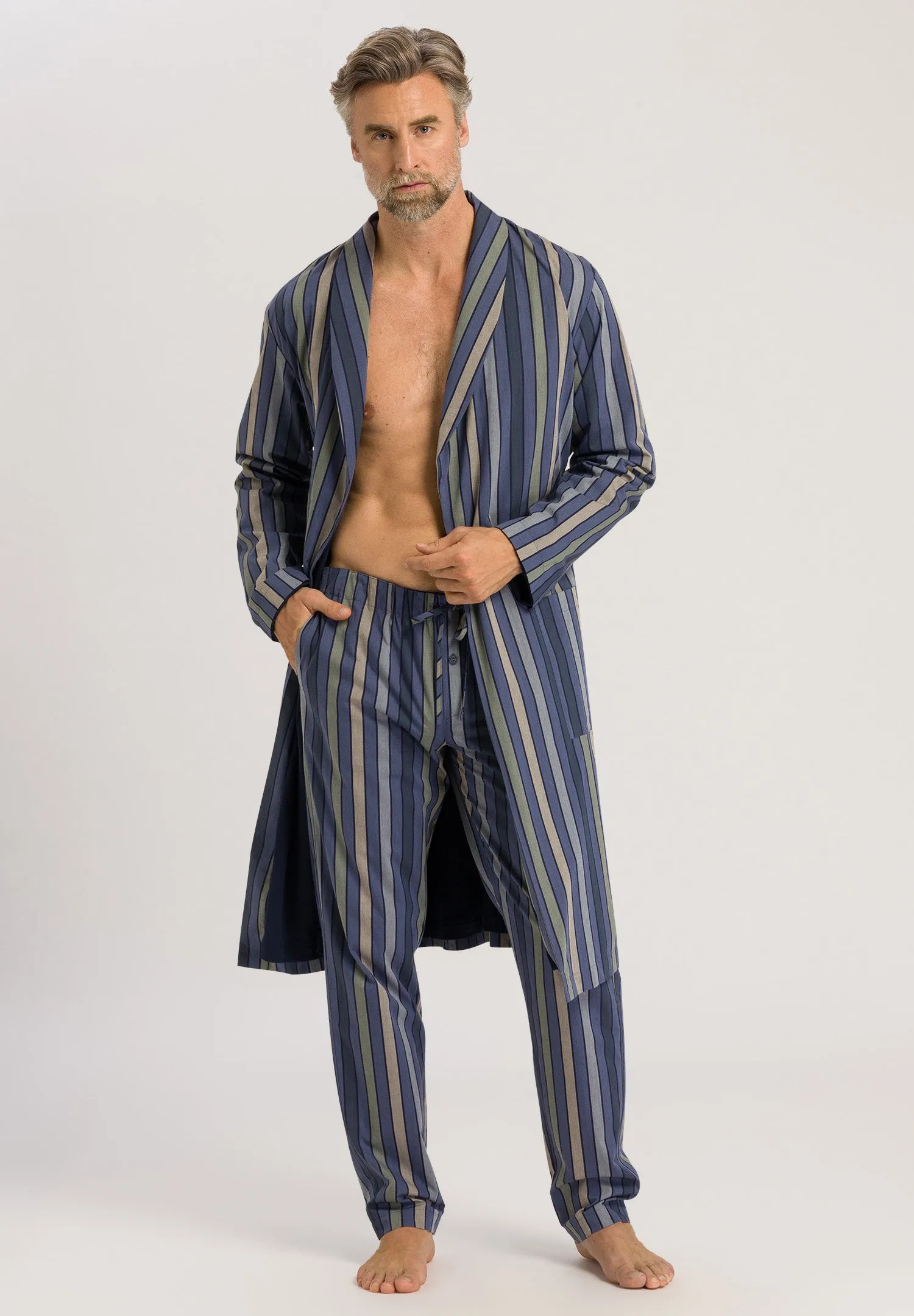 Night And Day Robe | Everblue Stripe 75116-2384