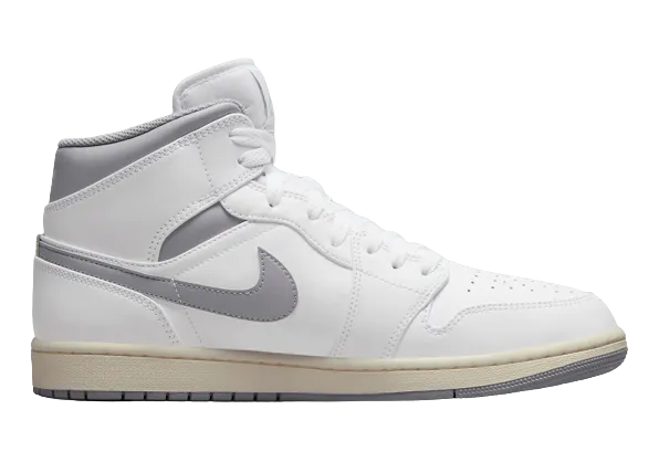 Nike Air Jordan 1 Mid Neutral Grey Men's