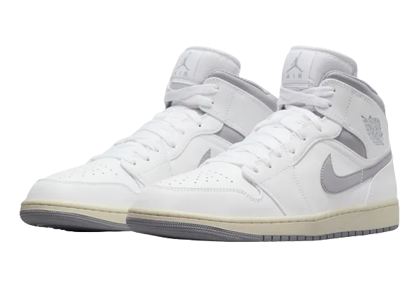 Nike Air Jordan 1 Mid Neutral Grey Men's