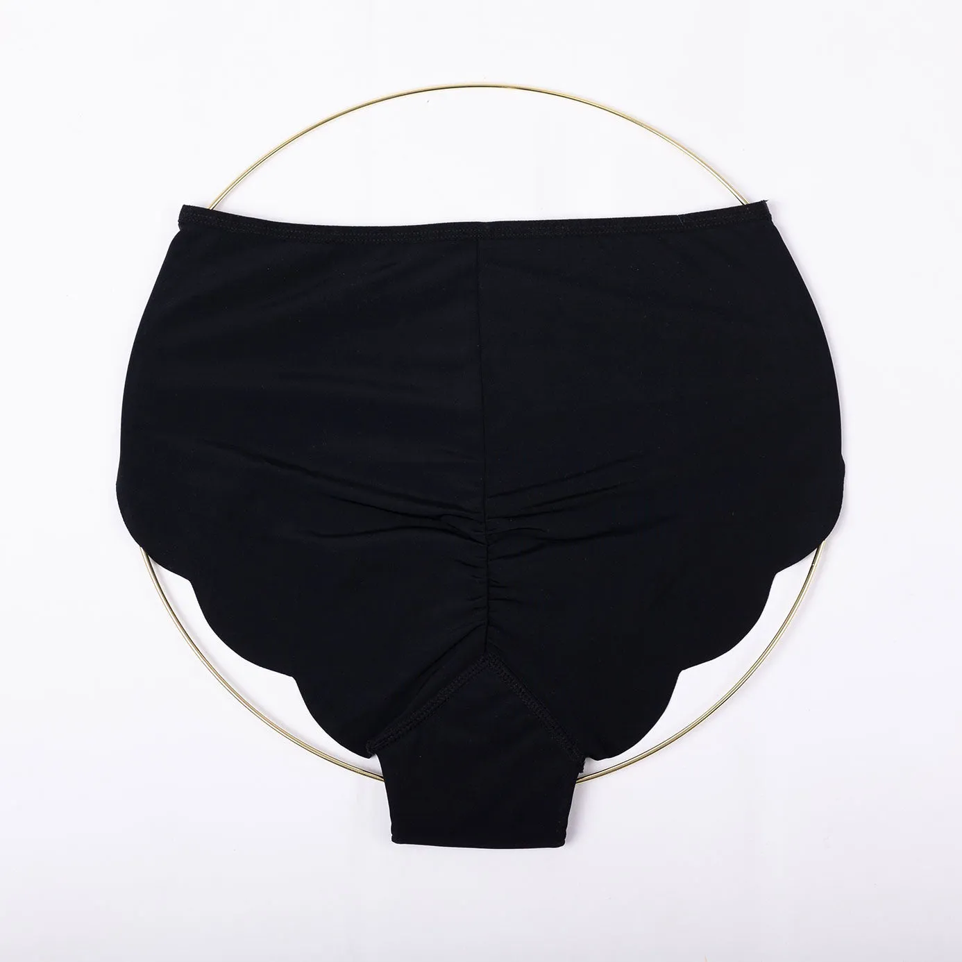 Nixi Body Coni Sporty High Waist Knickers - Light Absorbency - Black