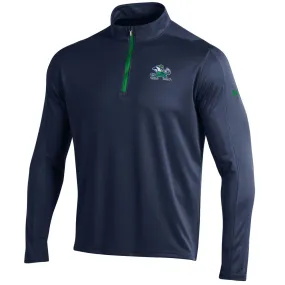 Notre Dame Fighting Irish Under Armour Navy Golf Loose 1/4 Zip LS Pullover