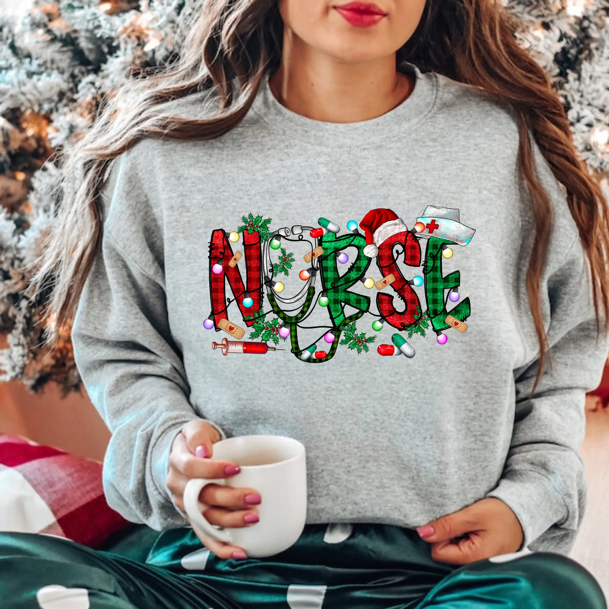 Nurse Christmas Sweatshirt