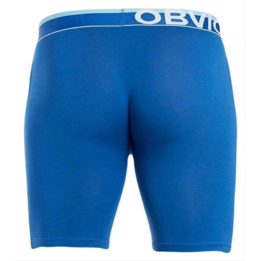 Obviously EveryMan AnatoMAX Boxer Brief 9inch Leg - Blue