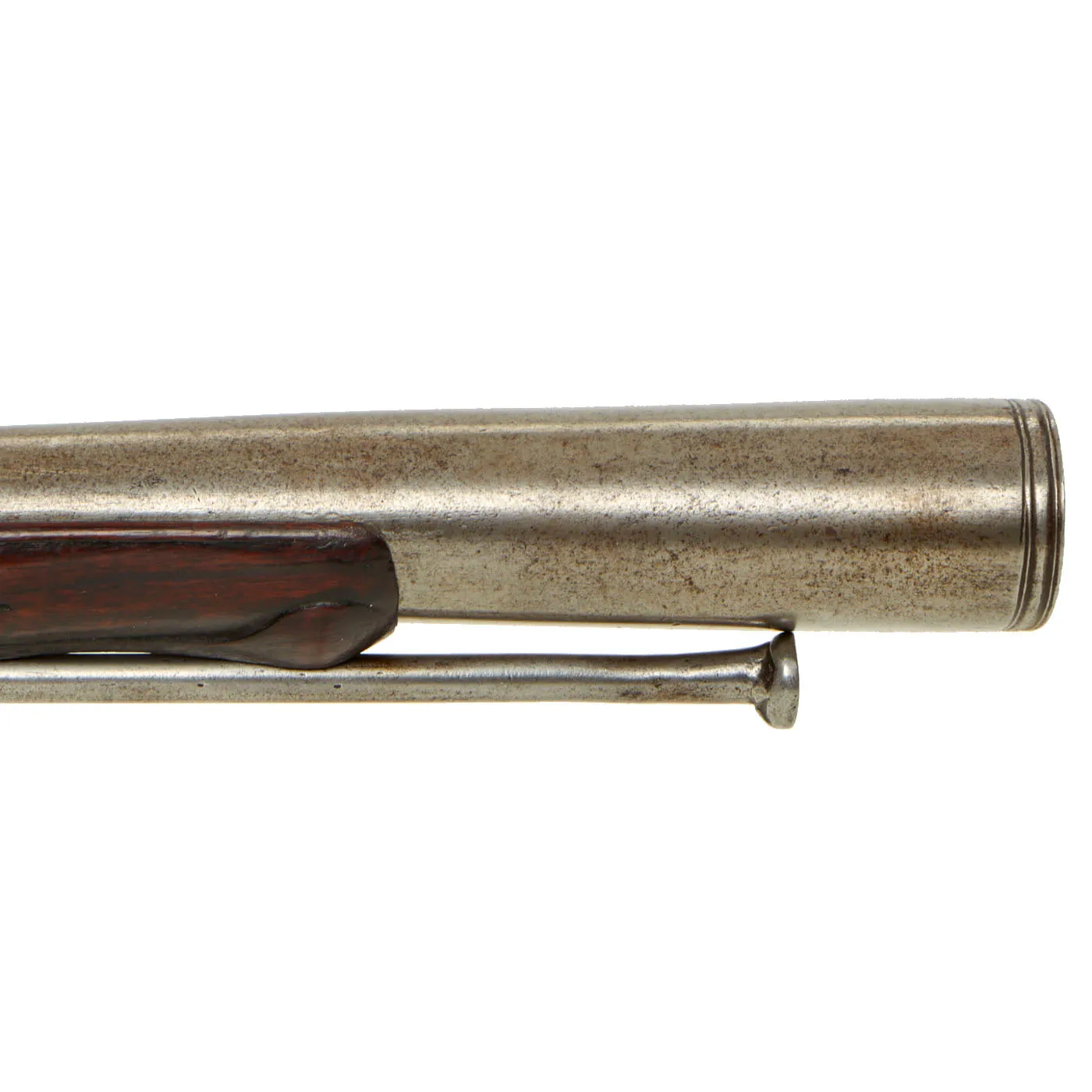 Original 18th Century Italian Ornate Flintlock Oval Muzzle Blunderbuss by Martinoni with Folding Stock circa 1750