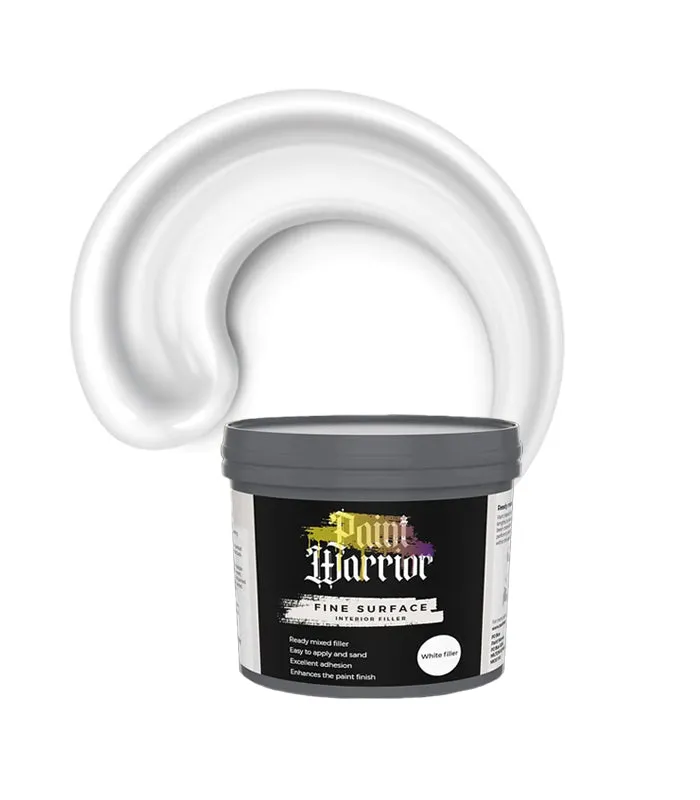 Paint Warrior Fine Surface Filler - White - 1kg