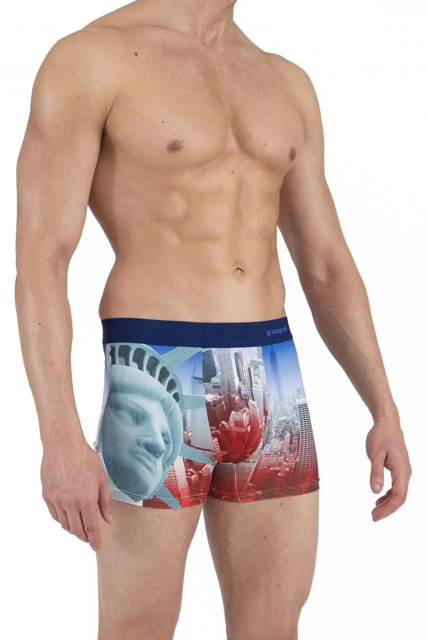 Papi 626725-904 NY Destination Boxer Briefs Color Multi-colored