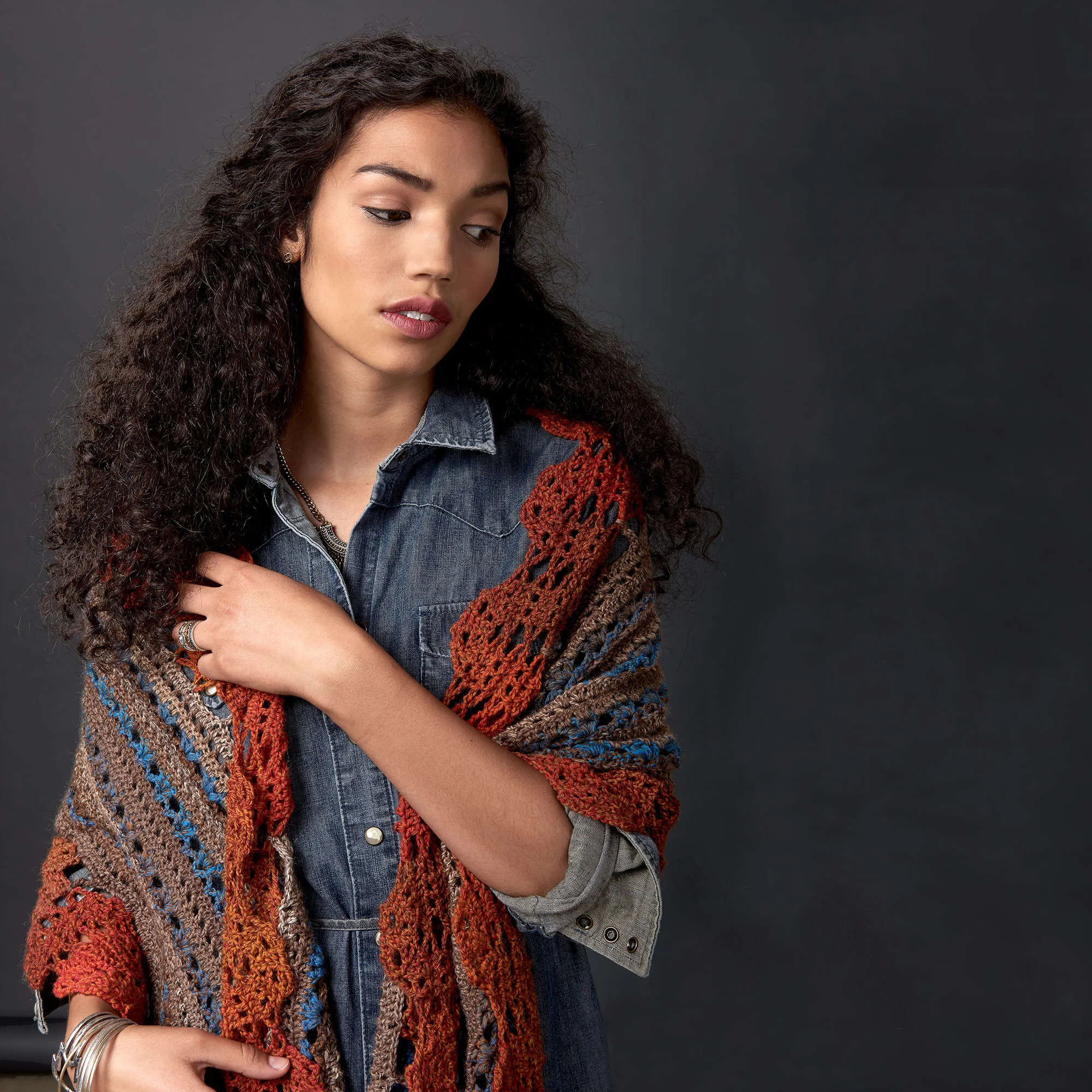 Patons Crochet Globetrotter Shawl