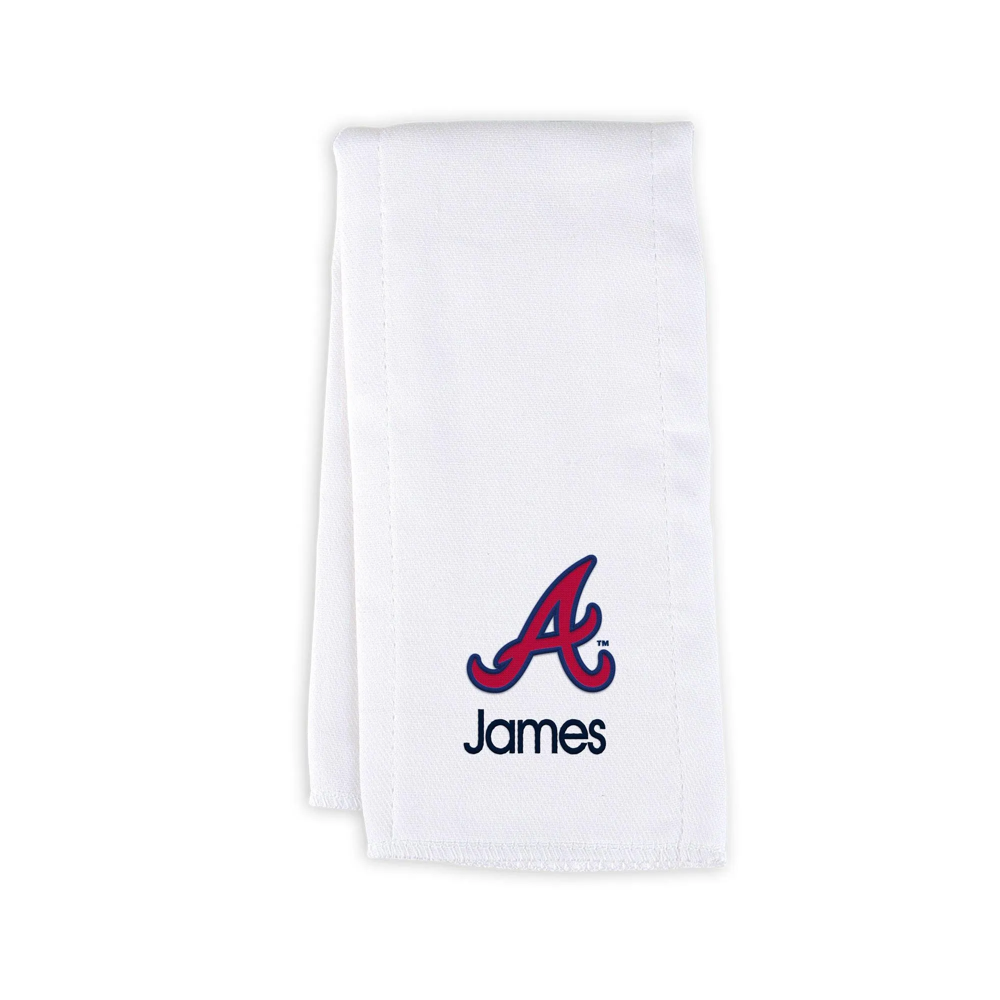 Personalized Atlanta Braves Large Basket - 9 Items