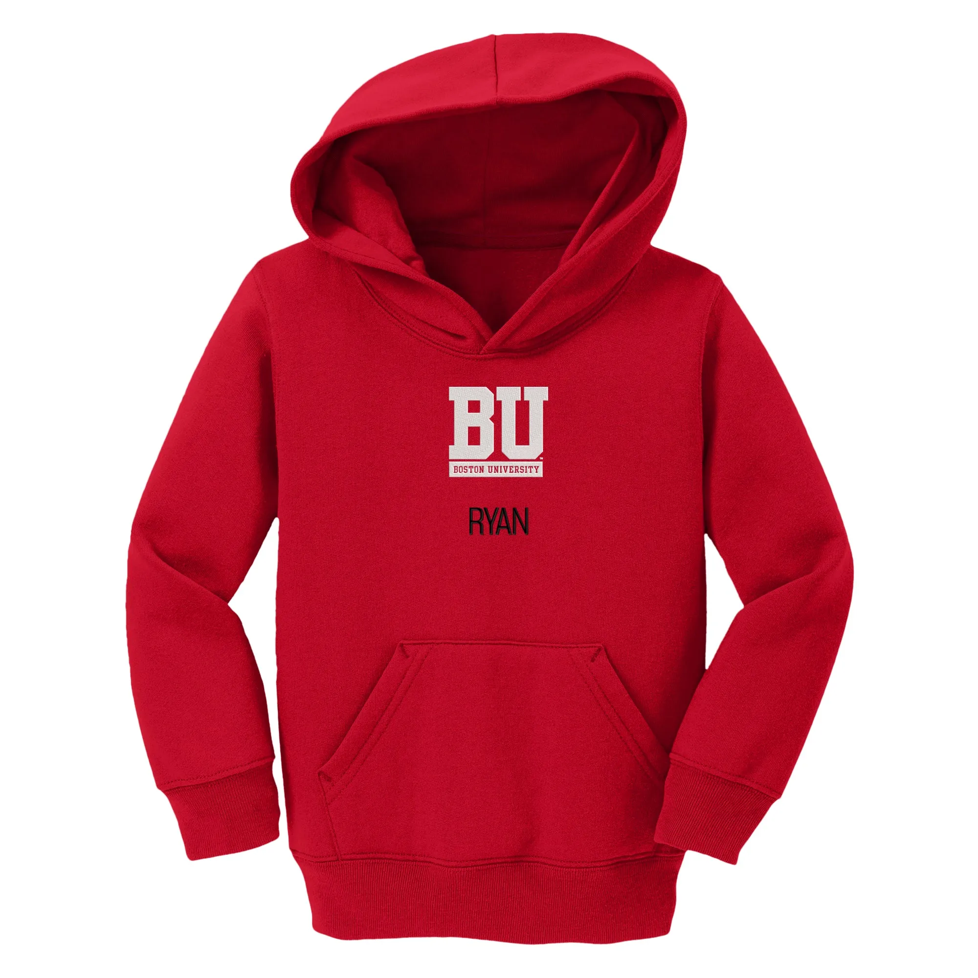 Personalized Boston University Terriers Toddler Pullover Sweatshirt