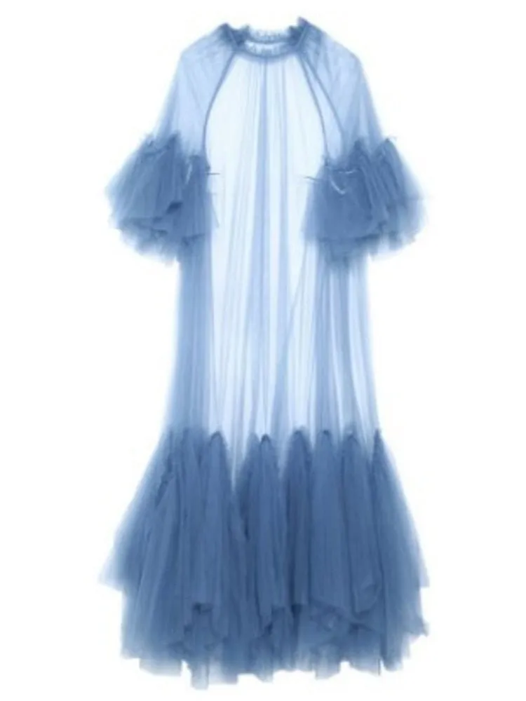 Pre Order:  Seethrough Tulle Dress - @angelleslife