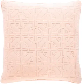 Quilted Cotton Velvet Pillow Cover