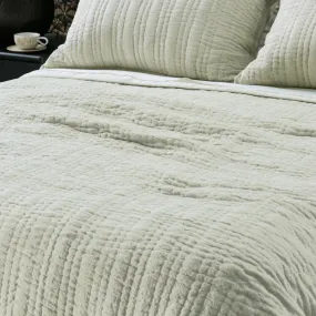 Ricamo Oatmeal Bedspread – King