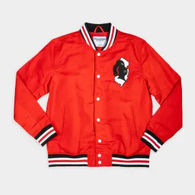 Rutgers Scarlet Knights Retro Logo Bomber Jacket