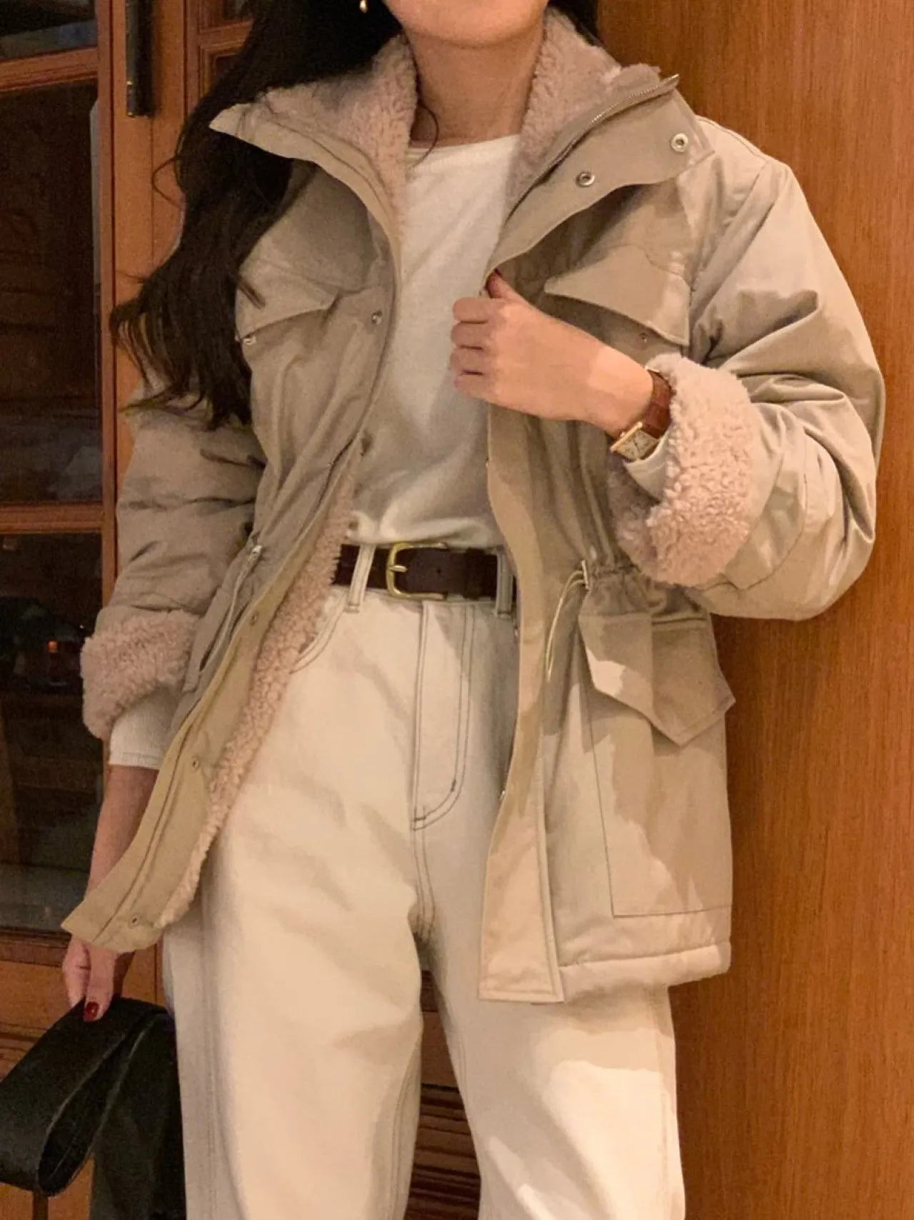 SAFARI SHEARLING JACKET