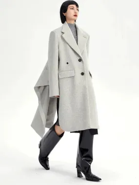 Schewndell Asymmetrical Pea Coat