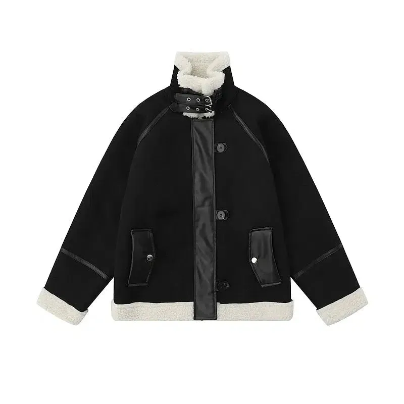 Shearling-Lined Insulated Jacket