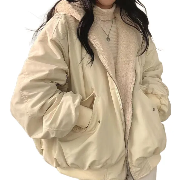 Sherpa Lined Hooded Jacket (3 colors)