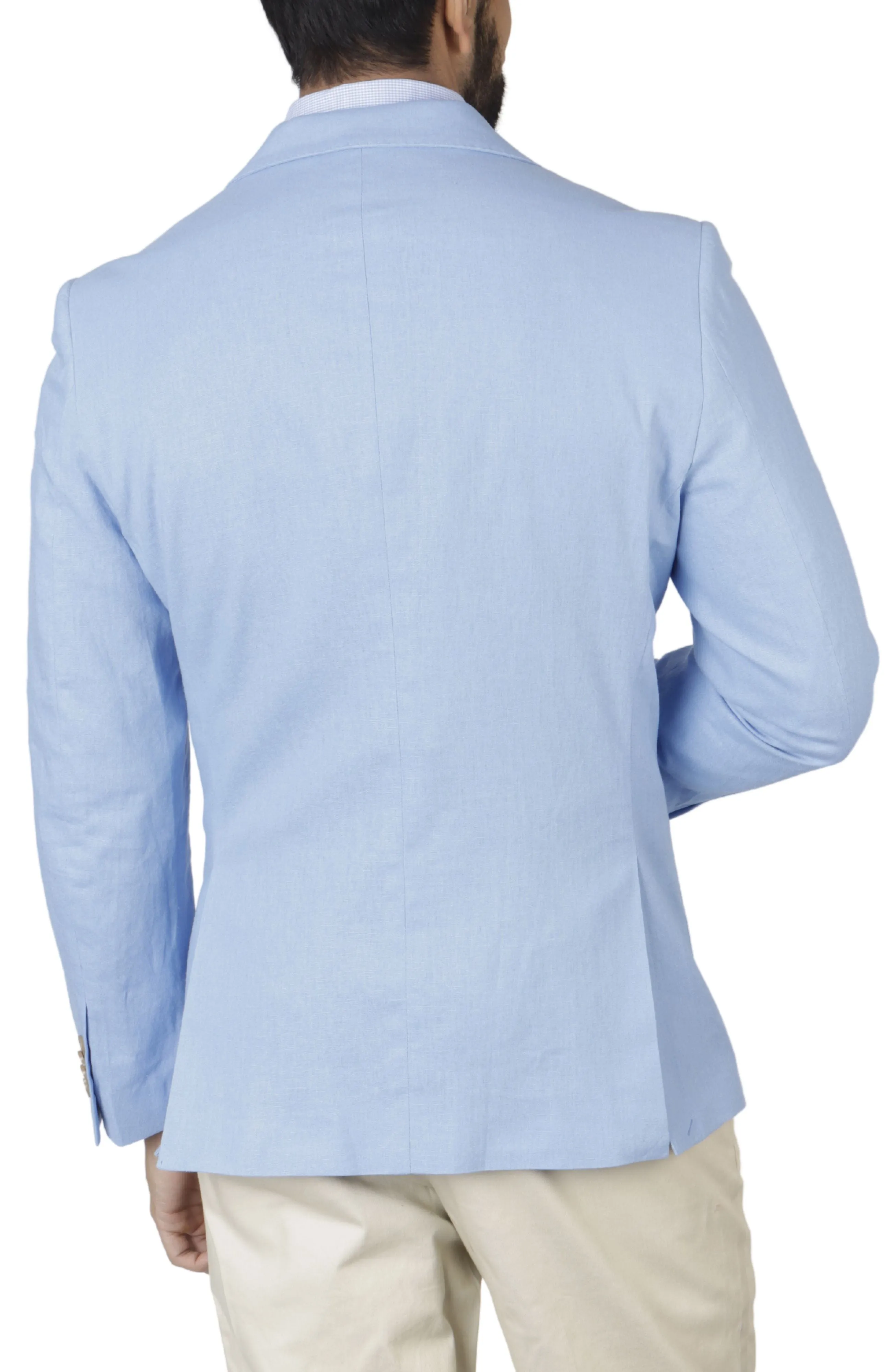 Signature Solid Bright Linen Sport Coat