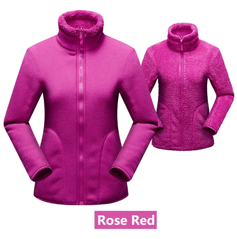 Snuggly Fleece Reversible Women's Winter Jacket