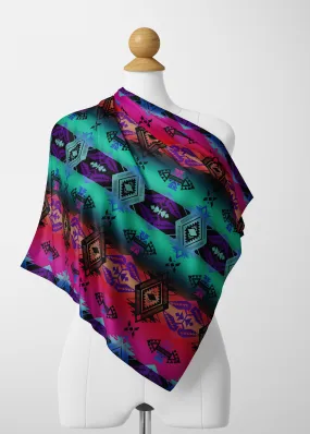 Sovereign Nation Sunrise Satin Shawl