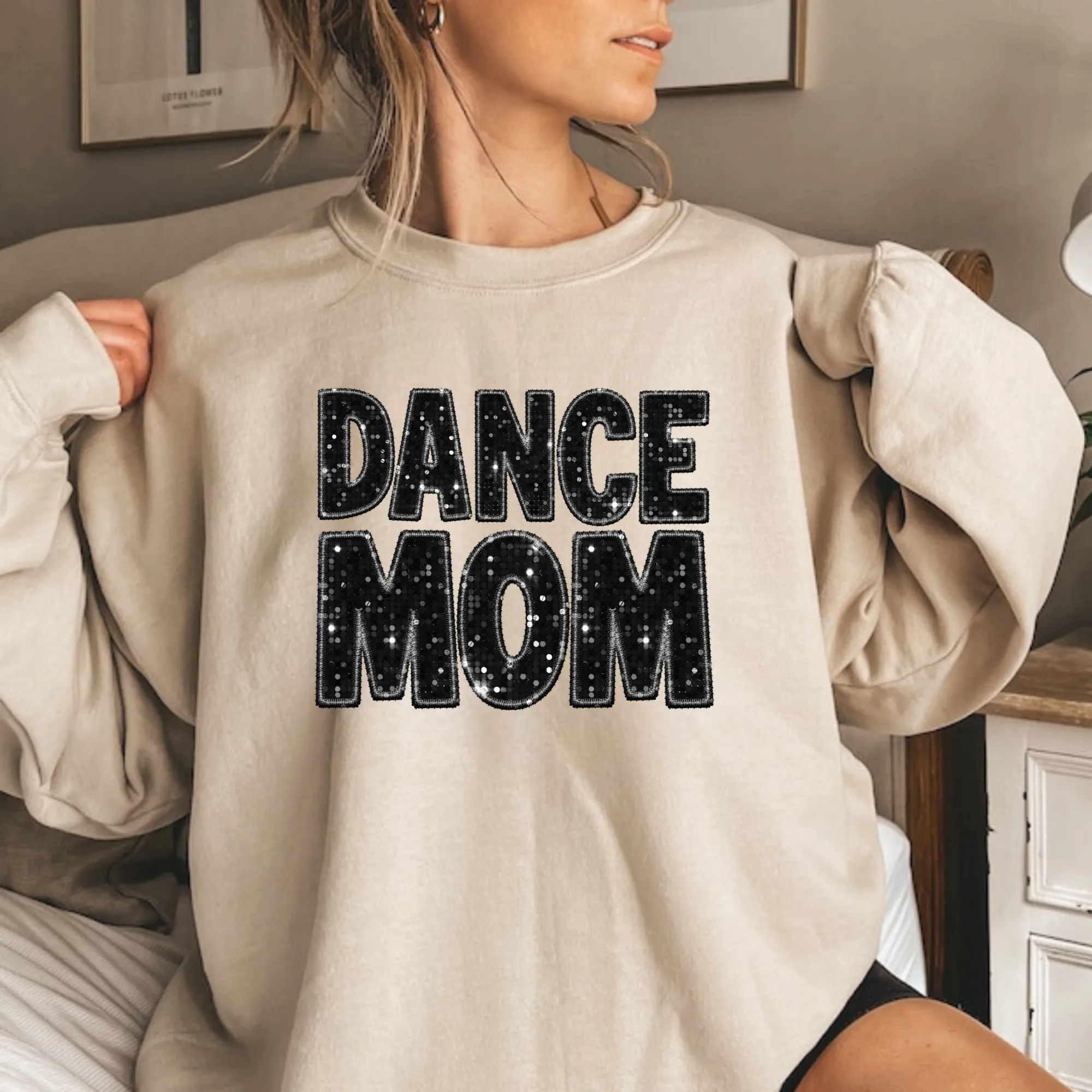 Sparkle Dance Mom Sweatshirt