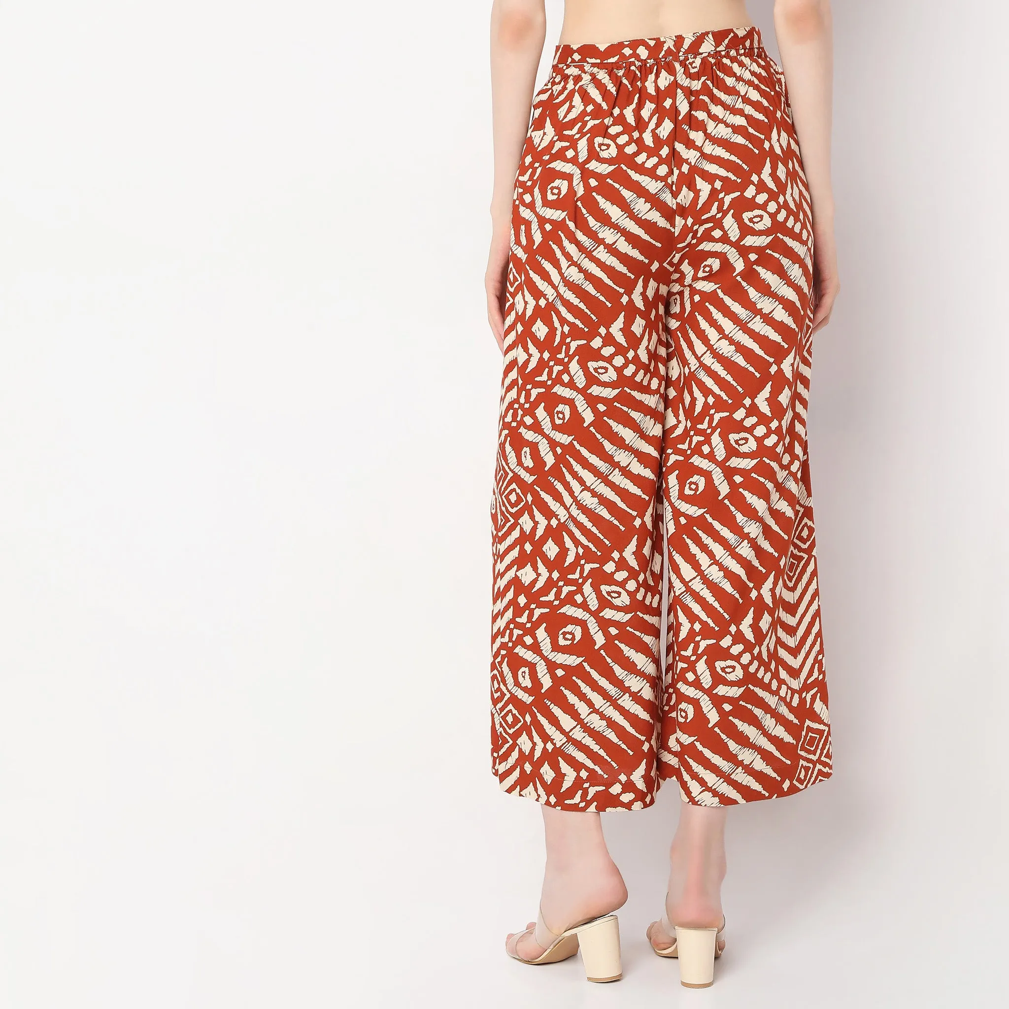 Straight Fit High Rise Culottes