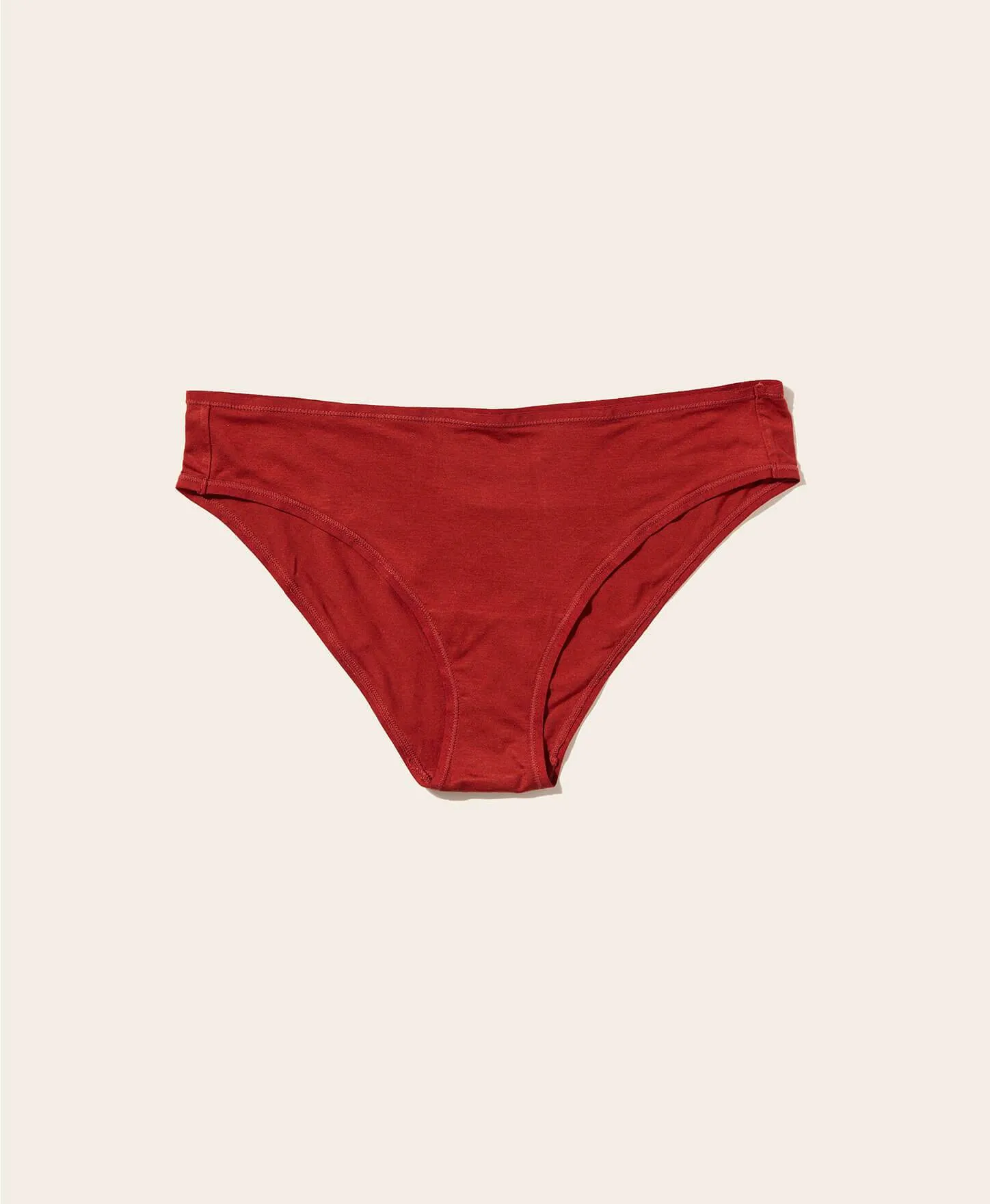 The Bikini Panty - Rayon - Deep Terracotta