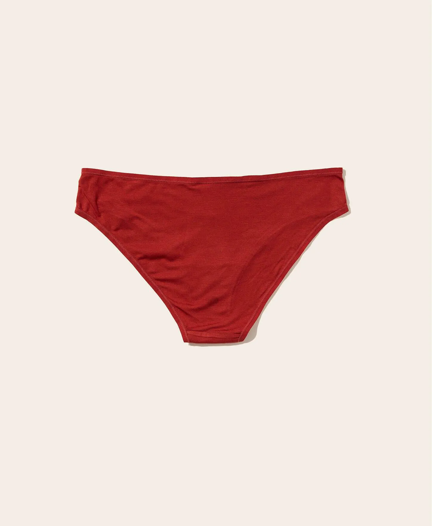 The Bikini Panty - Rayon - Deep Terracotta