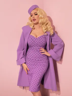 The Lili Coat in Lilac - Vixen by Micheline Pitt