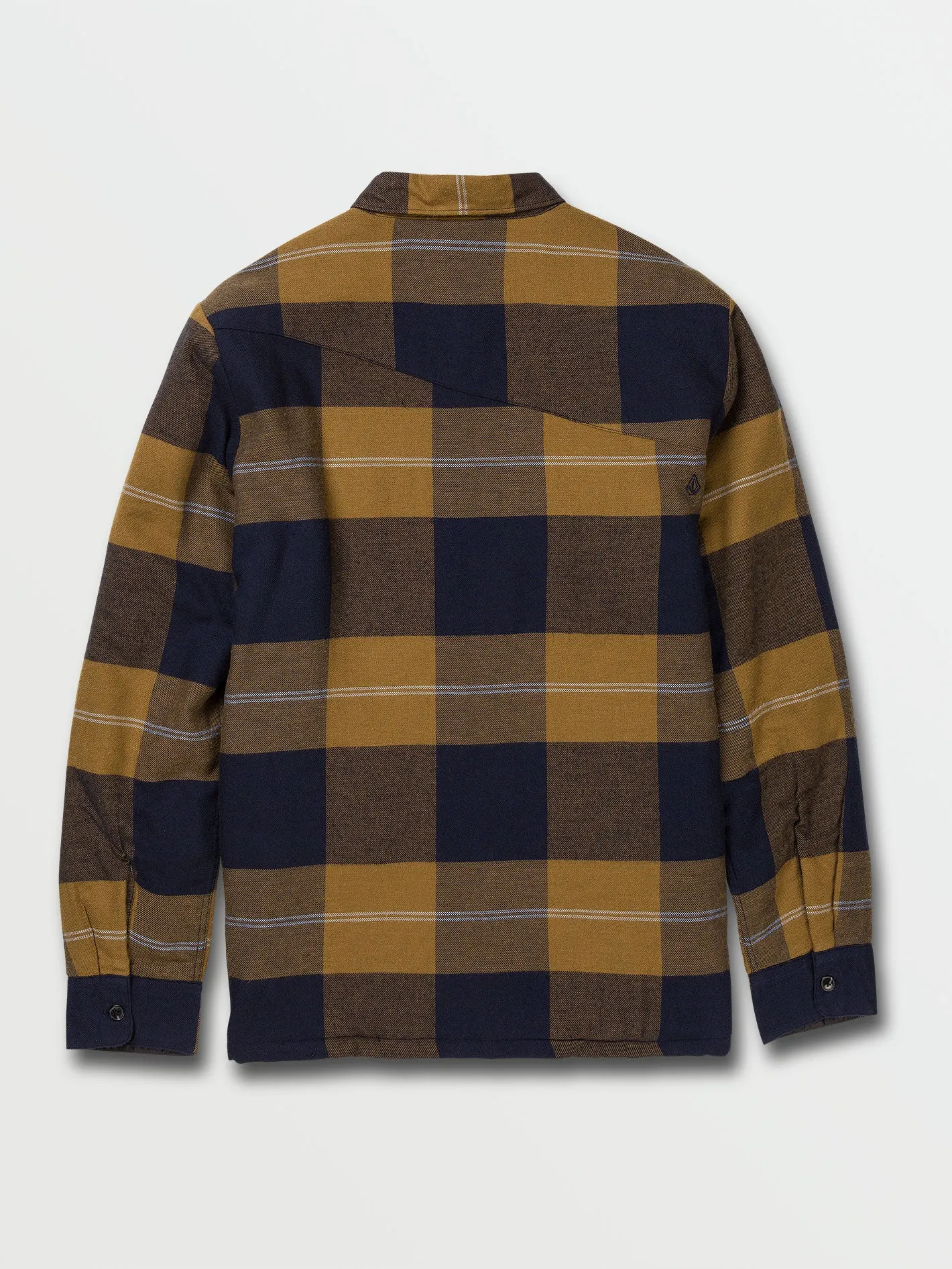 Trademan Plaid Long Sleeve Flannel - Butternut